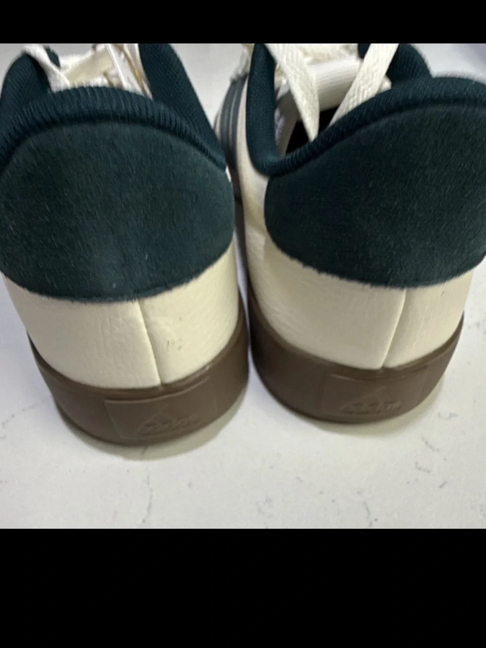 Adidas VL Court 3.0 Low White Black Gum US Men 7.5 Women 8.5 JR8635